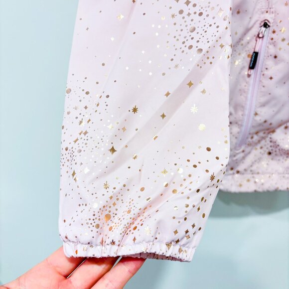 NEW BALANCE Pink iridescent windbreaker jacket | Sporty casual | Medium - Picture 5 of 10